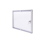 Vitrine murale intérieur MAULextraslim tableau blanc 2x A4 avec serrure