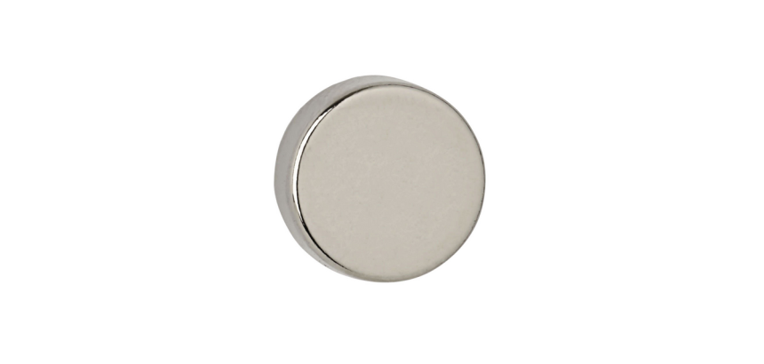 Magneet MAUL Neodymium rond 12x5mm 4kg 10 stuks