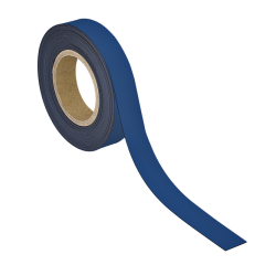 Magneetband MAUL beschrijf- wisbaar 10mx30mmx1mm blauw