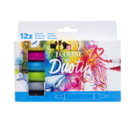 Stylo Duotip Talens Ecoline set de base 12 couleurs