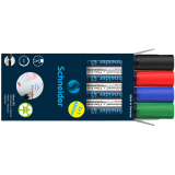 Whiteboardmarker Schneider Maxx 290 rond 2-3mm assorti doos à 3+1 gratis