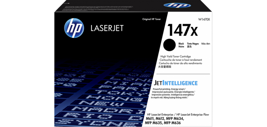 Cartouche toner HP W1470X 147X noir