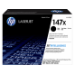 HP 147X - High Yield - black - original - LaserJet - toner cartridge (W1470X)