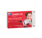 Oxford Flash 2.0 starter kit sheet, lined, A7, white, pack of 80 sheets