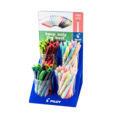 Surligneur PILOT FriXion Light présentoir 96 pièces assorti