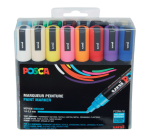 Marqueur peinture Posca PC5M Medium assorti set 16 couleurs