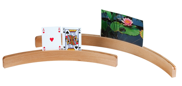 Kaarthouder hout middel 35 cm