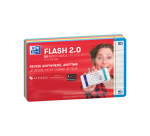 Flashcard Oxford 2.0 75x125mm 80 Blätter 250g liniert sortiert