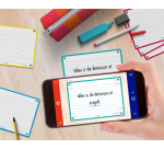 Flashcard Oxford 2.0 75x125mm 80 Blätter 250g liniert sortiert