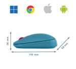 Wireless Mouse Leitz Cosy Blue