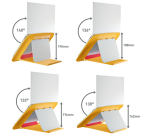 Leitz Ergo Cosy Adjustable Recycled Yellow Laptop Stand