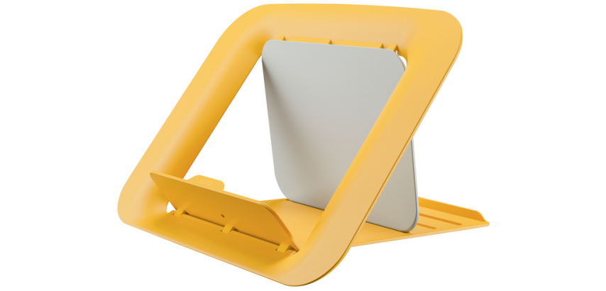Leitz Ergo Cosy Laptopständer verstellbar recycelt gelb