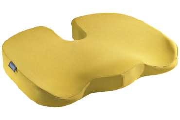 En_cojin de asiento leitz active ergo cosy color amarillo
