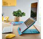 Leitz Ergo Cosy Adjustable Recycled Laptop Stand Blue