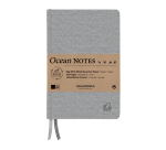Carnet de notes Aurora ocean A5 192 pages ligné 80g structure lin gris