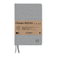 Carnet de notes Aurora ocean A5 192 pages ligné 80g structure lin gris