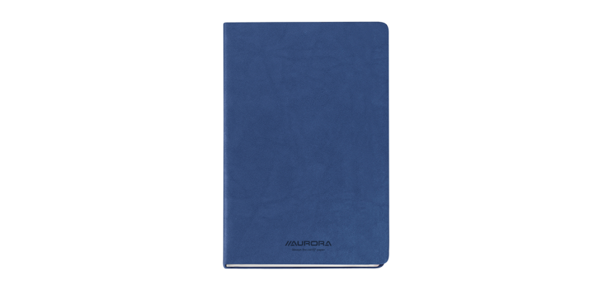 Aurora Capri Notizbuch A 192 linierte Seiten 80g blau