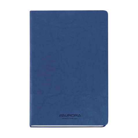 Carnet de notes Aurora Capri A 192 pages ligné 80g bleu