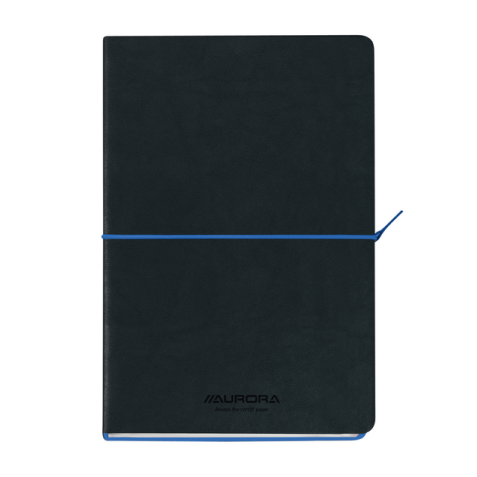 Carnet de notes Aurora Tesoro A5 192 pages ligné 80g bleu