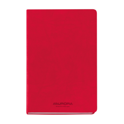 Notitieboek Aurora Capri A5 192blz lijn 80gr rood