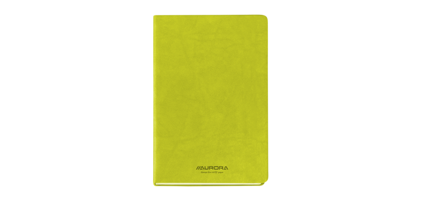 Carnet de notes Aurora Capri A5 192 pages ligné 80g vert