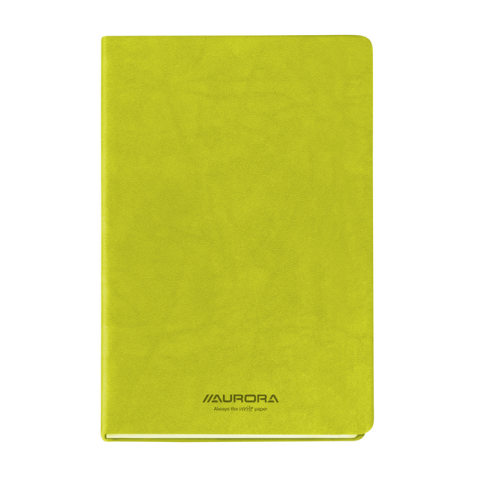 Carnet de notes Aurora Capri A5 192 pages ligné 80g vert