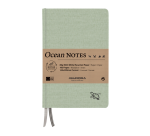 Carnet de notes Aurora Ocean A5 192 pages ligné 80g structure lin vert