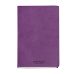 Carnet de notes Aurora Capri A5 192 pages ligné 80g violet