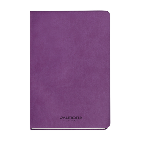 Carnet de notes Aurora Capri A5 192 pages ligné 80g violet