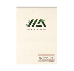 Bloc de notes Aurora Shine Bright & Recycled A4 50 feuilles ligne 80g