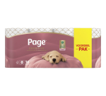 Papier toilette Page Sensitive Aloe Vera 3 épaisseurs blanc 140 feuilles