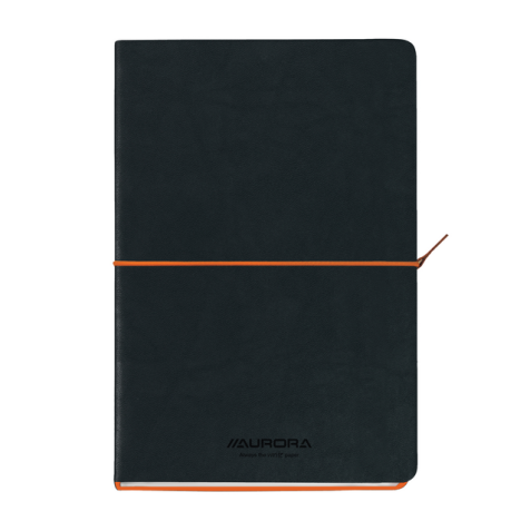 Carnet de notes Aurora Tesoro A5 192 pages ligné 80g orange