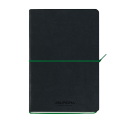 Notitieboek Aurora Tesoro A5 192blz lijn 80gr groen