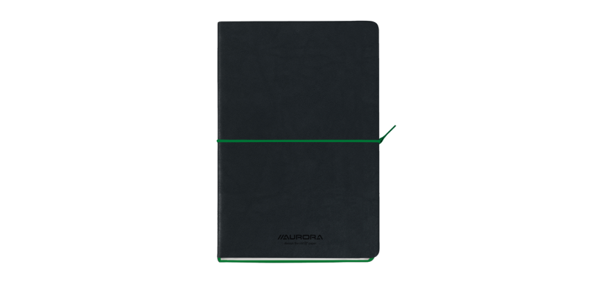 Aurora Tesoro A5 Notebook 192 lined pages 80g green