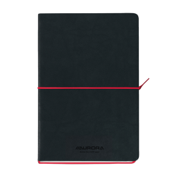 Carnet de notes Aurora Tesoro A5 192 pages ligné 80g rouge