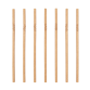 Paille flexible IEZZY carton 6x240mm 100% Fair 200 pièces brun