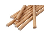 Flexible Strohhalm IEZZY Karton 6x240mm 100% Fair 200 Stück braun