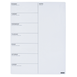 Magnetische planner Desq week 40x30cm magnetisch