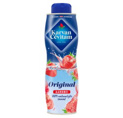 Siroop Karvan Cevitam aardbei 600ml