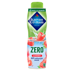 Siroop Karvan Cevitam aardbei 0% suiker 600ml