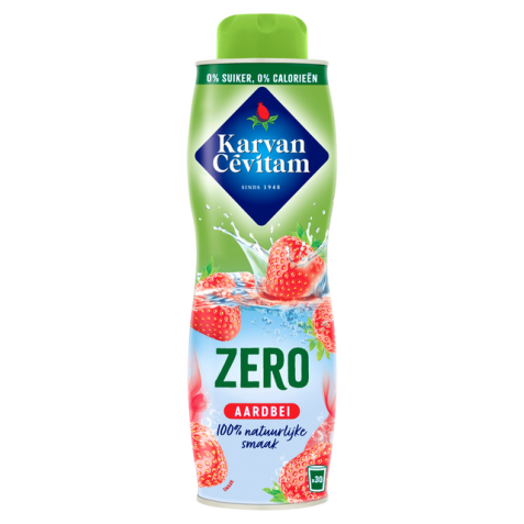 Sirop Karvan Cevitam Fraise sucre 0% 600ml