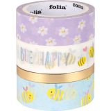 Ruban Washi Folia Hotfoil Abeilles