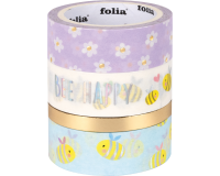 Ruban Washi Folia Hotfoil Abeilles