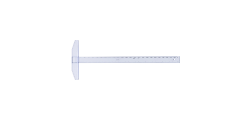 Règle en T Aristo GeoCollege 75cm transparent