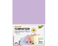 Knutselpapier Folia A4 100vel 10 pastelkleuren