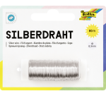 Fil d'argent Folia 0,3mmx80m argenté
