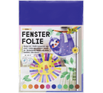 Film vitrail Folia 23x33cm set 10 couleurs