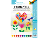 Raamfolie Folia 23x33cm 10 vel 10 kleuren