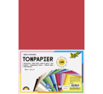 Papier Bastelarbeiten Folia A4 100 Blatt 25 Farben