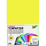 Knutselpapier Folia A4 100vel 25 kleuren